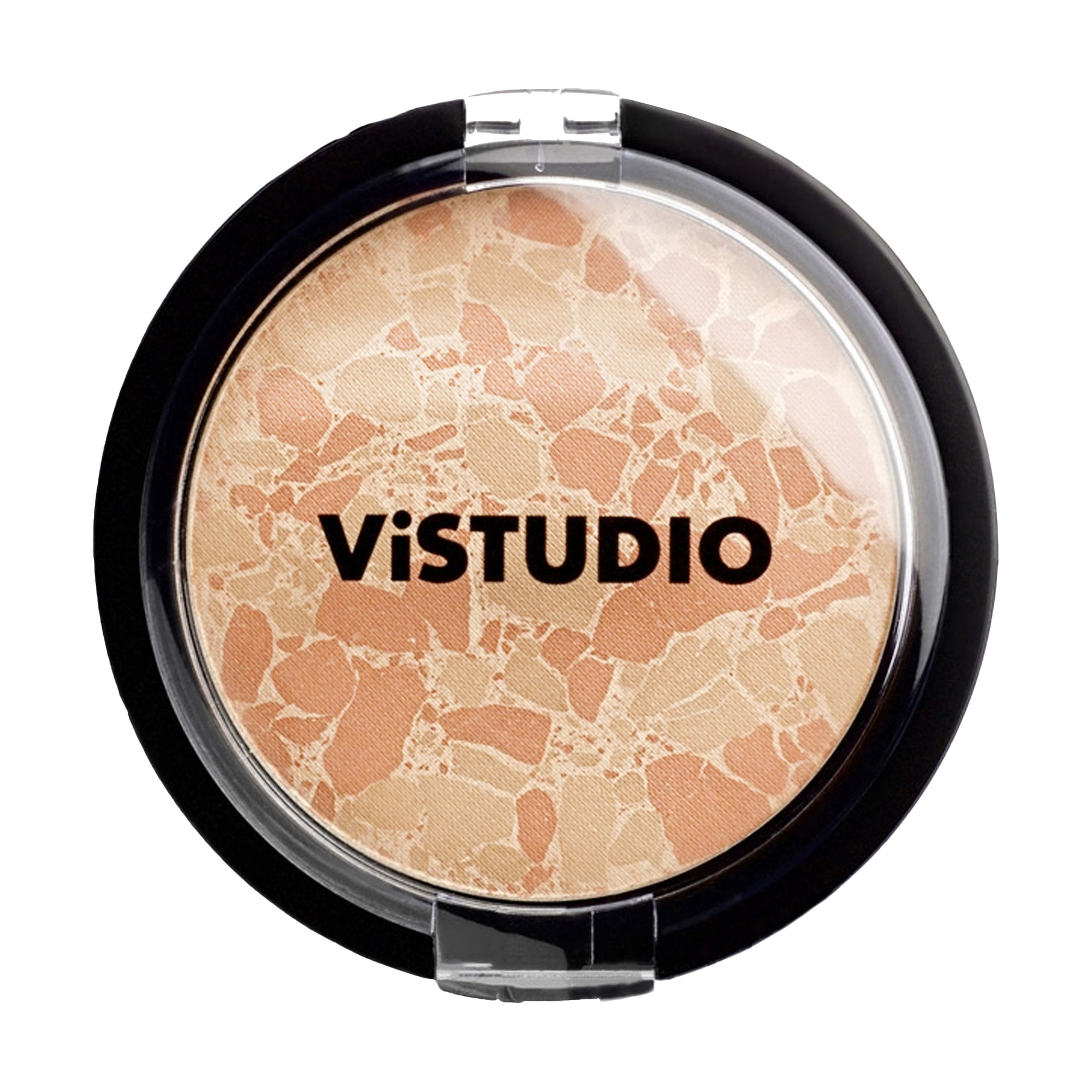 Уцінка! Компактна пудра для обличчя ViSTUDIO Compact Face Powder Palladio Effect Світло-бежевий, 15 г