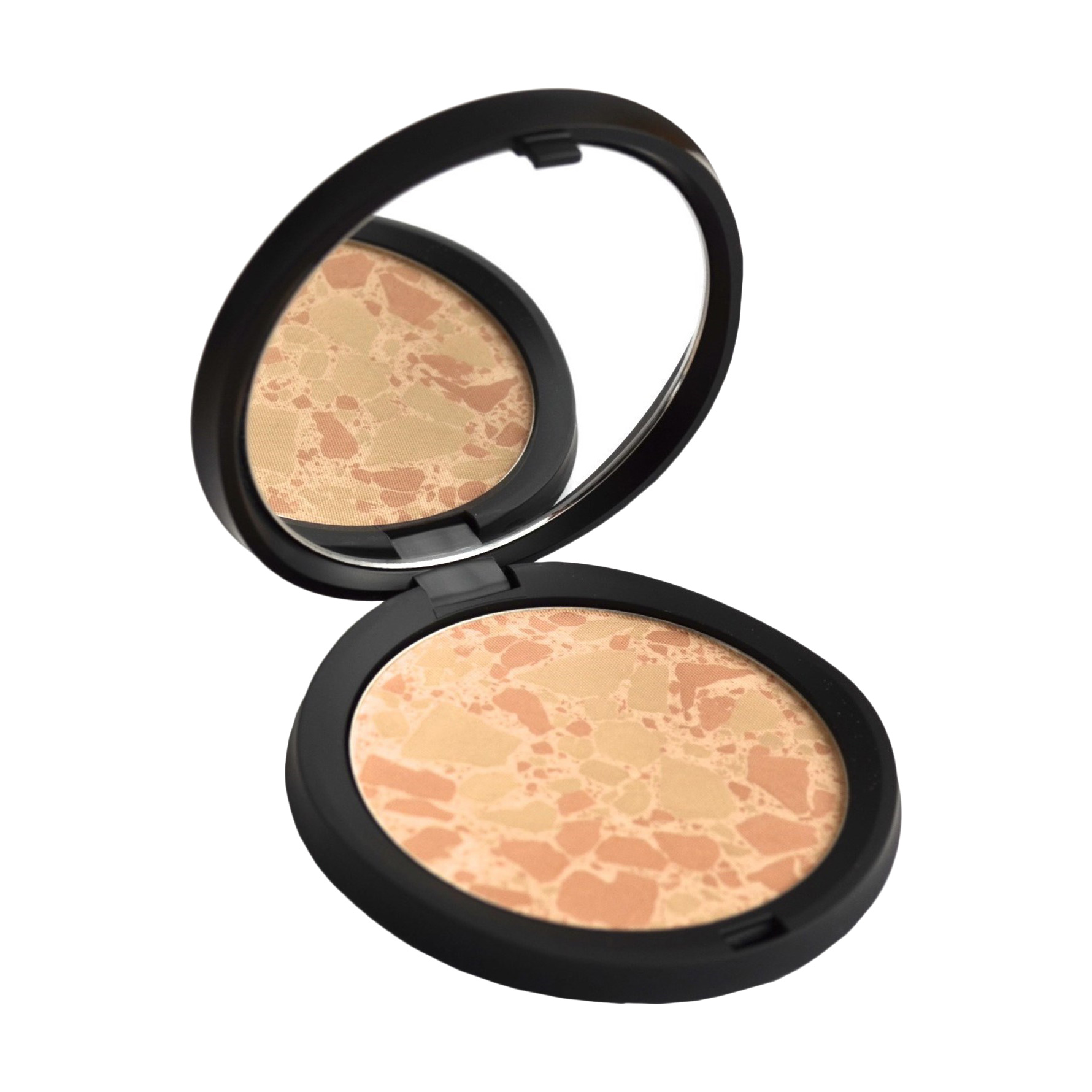 Уцінка! Компактна пудра для обличчя ViSTUDIO Compact Face Powder Palladio Effect із дзеркалом, Натурально-бежевий, 15 г